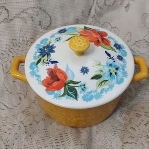 Pioneer Woman Spring Bouquet Mini Casserole Dish US3